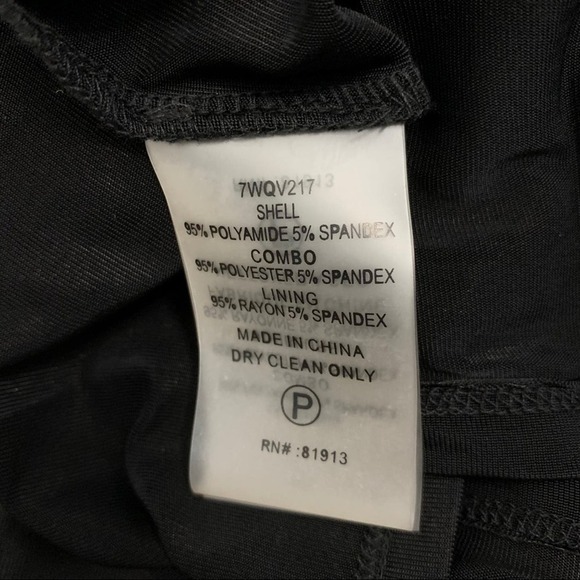 NWT Tracy Reese Black Fitted Tank Midi Dress Size Small $348 - Picture 9 of 9